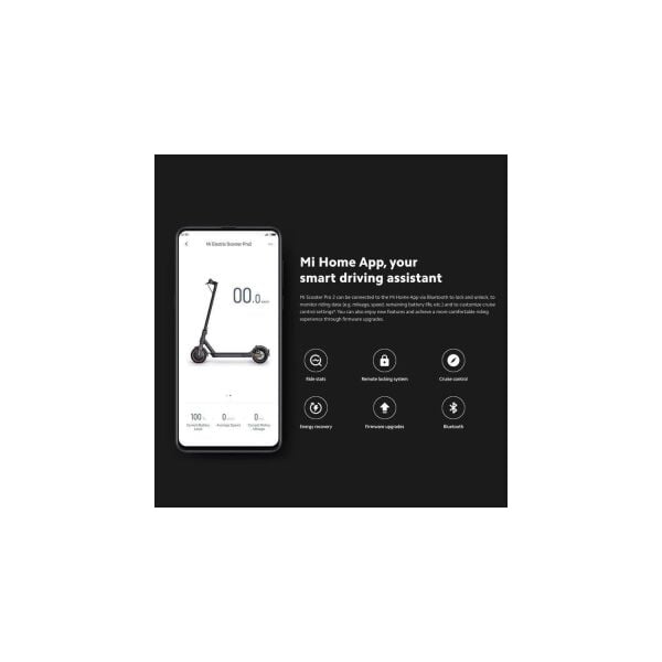 Xiaomi Mi Electrıc Scooter Pro 2 Black (Xiaomi Türkiye Garantili)