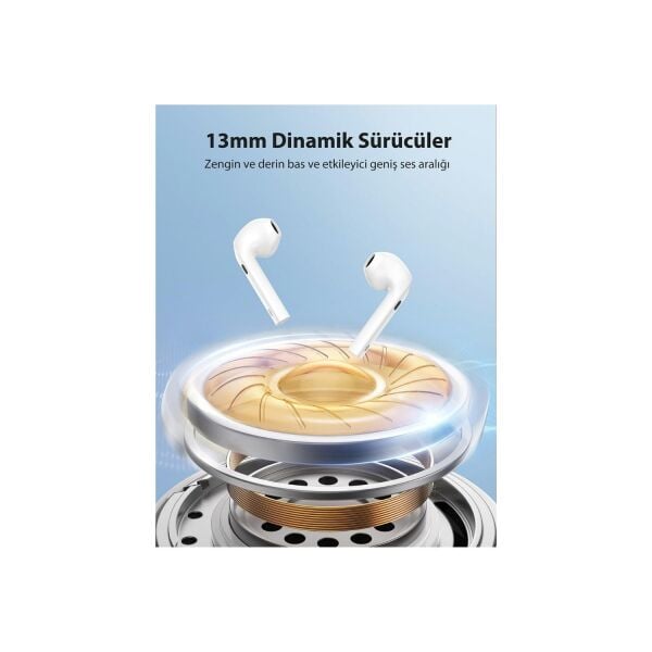 Taotronics Soundliberty A10 Dört Mikrofonlu Ipx8 Bt 5.2 Bluetooth Kulaklık