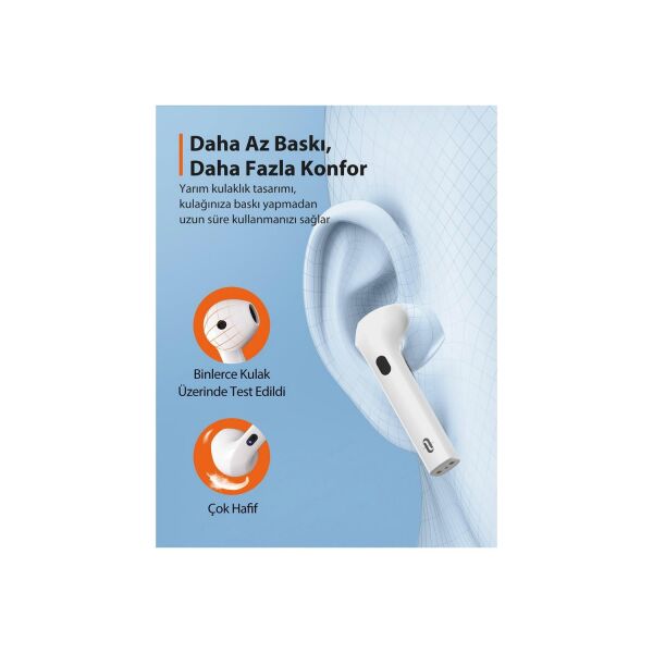 Taotronics Soundliberty A10 Dört Mikrofonlu Ipx8 Bt 5.2 Bluetooth Kulaklık