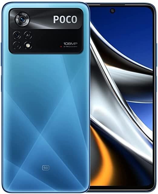 Xiaomi Pocophone X4 Pro 5G 6GB Ram 128 GB Mavi (Xiaomi Türkiye Garantili)