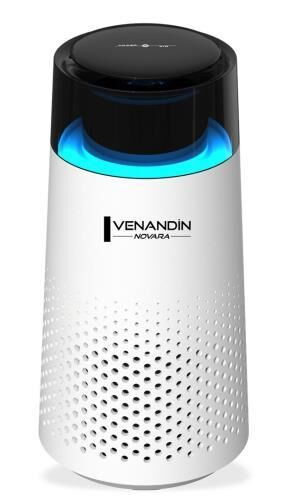 Venandin Aeria Go Taşınabilir Araç içi Masa Üstü Hava Temizleyici Beyaz