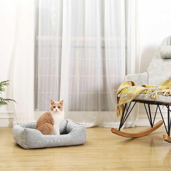 Petkit Serinletici Evcil Hayvan Yatağı Gri (Medium)