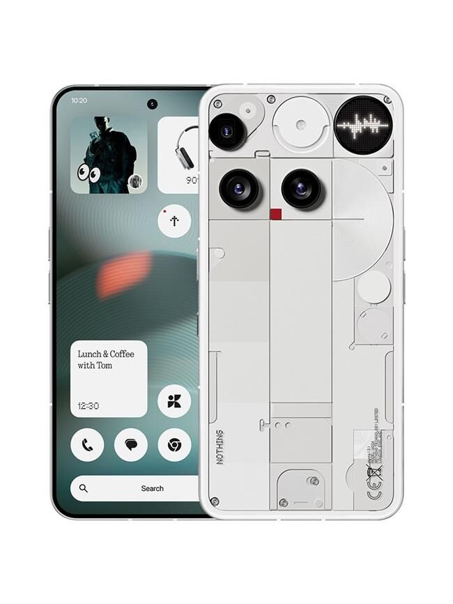 Nothing Phone 3 5G 12 Gb 256 GB Beyaz (Nothing Türkiye Garantili)