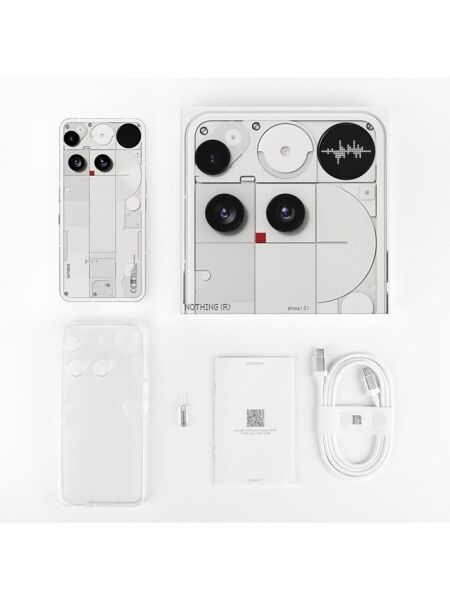 Nothing Phone 3 5G 12 Gb 256 GB Beyaz (Nothing Türkiye Garantili)