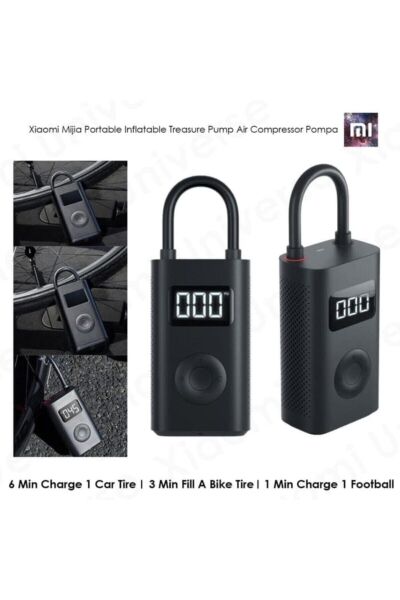 Xiaomi Mi Taşınabilir Şarjlı Kompresör Lastik Hava Pompası (Xiaomi Türkiye Garantili)