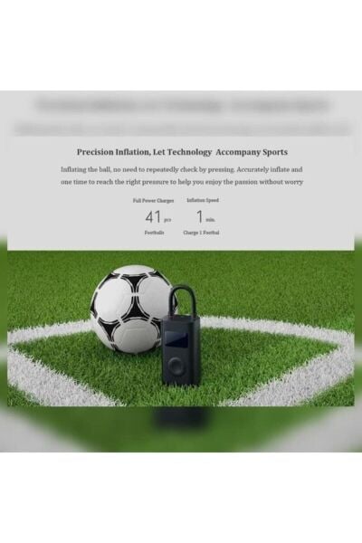 Xiaomi Mi Taşınabilir Şarjlı Kompresör Lastik Hava Pompası (Xiaomi Türkiye Garantili)