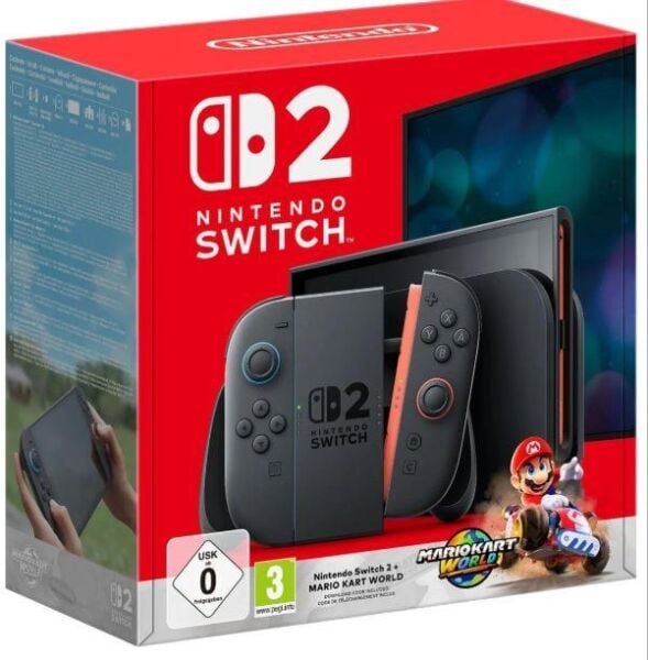 Nintendo Switch 2 Mario Kart World Bundle Oyun Konsolu