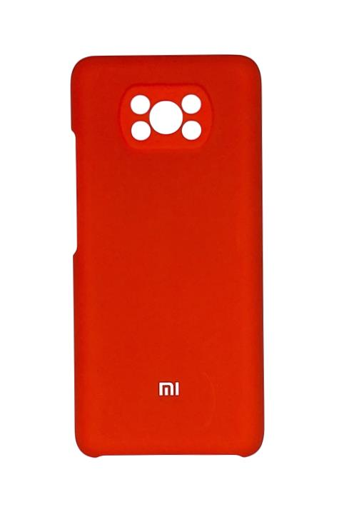 Pocophone X3 Orijinal Silikon Kılıf Kırmızı (Pocophone Türkiye Garantili)