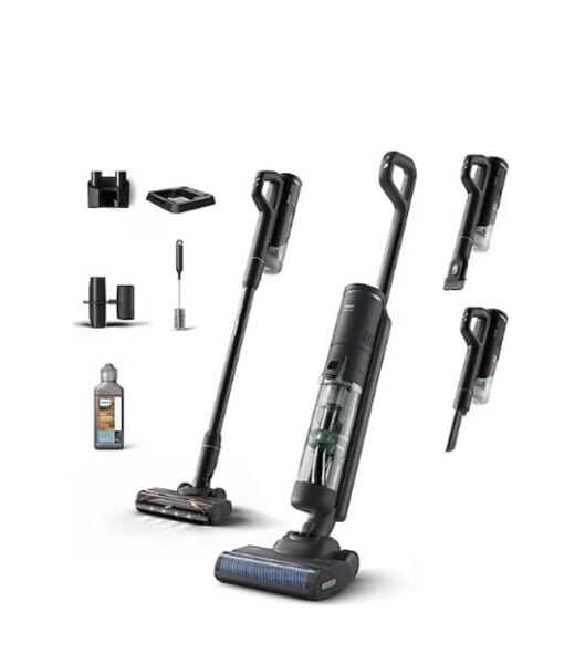 Philips 7000 Serisi AquaTrio XW7263/11 Islak Kuru Şarjlı Dikey Süpürge (Philips Türkiye Garantili)