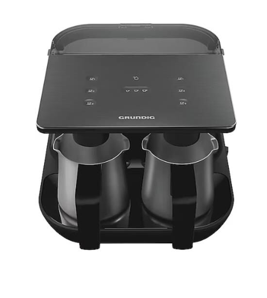 Grundig TCM 7061 D İkili Çelik Türk Kahvesi Makinesi (Grundig Türkiye Garantili)