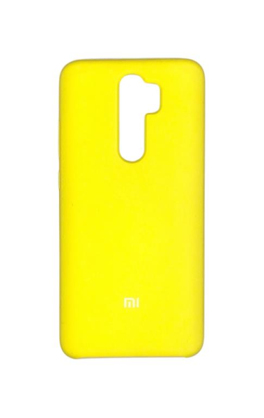 Xiaomi Redmi Note 8 Pro Orijinal Silikon Kılıf Sarı (Xiaomi Türkiye Garantili)