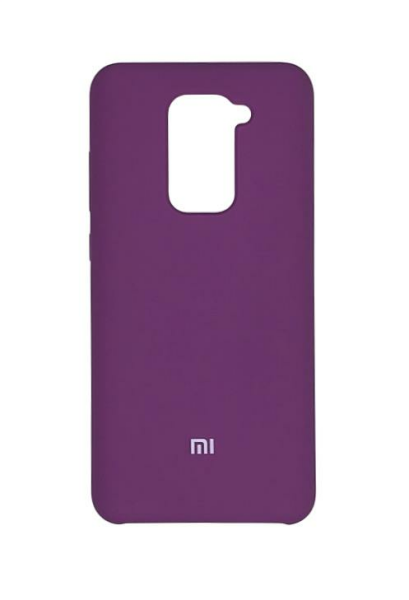 Xiaomi Redmi Note 9 Orijinal Silikon Kılıf Mor (Xiaomi Türkiye Garantili)