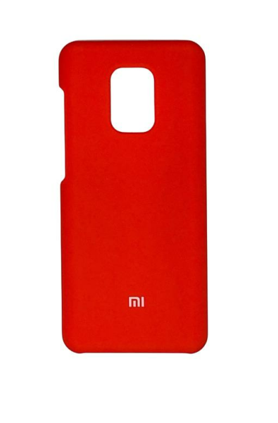 Xiaomi Redmi Note 9S Orijinal Silikon Kılıf Kırmızı (Xiaomi Türkiye Garantili)