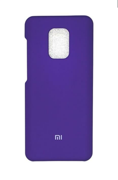 Xiaomi Redmi Note 9S Orijinal Silikon Kılıf Mor (Xiaomi Türkiye Garantili)
