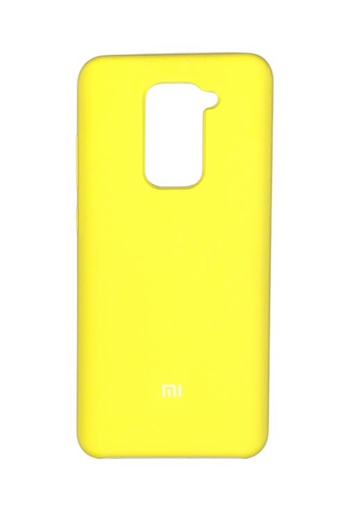Xiaomi Redmi Note 9 Orijinal Silikon Kılıf Sarı (Xiaomi Türkiye Garantili)