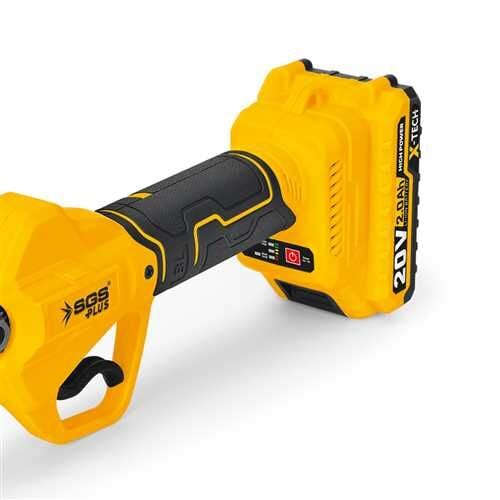 AKÜLÜ BUDAMA MAKASI 20V 2*2.0 Ah (KÖMÜRSÜZ MOTOR)