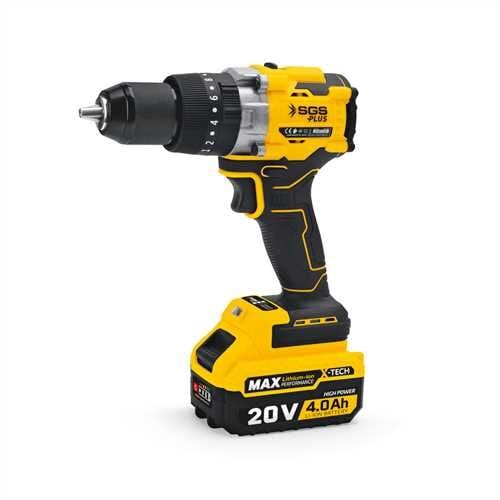 DARBELİ MATKAP SETİ 20 VOLT 130 Nm Tork 2*4.0Ah (KÖMÜRSÜZ MOTOR)