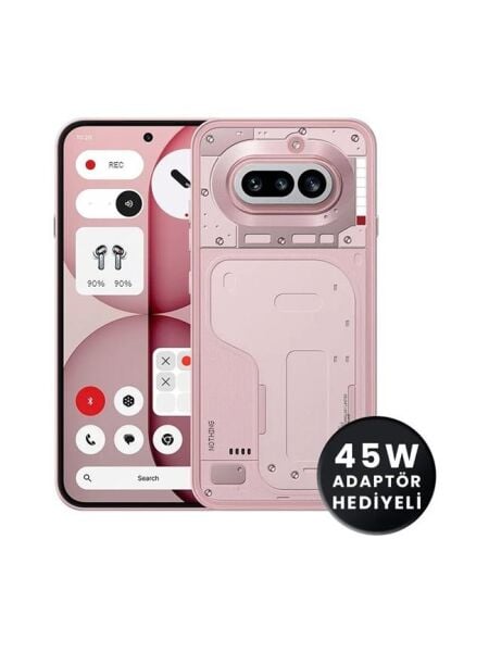 Nothing Phone 4A 12GB Ram 256GB Pembe (Nothing Türkiye Garantili)