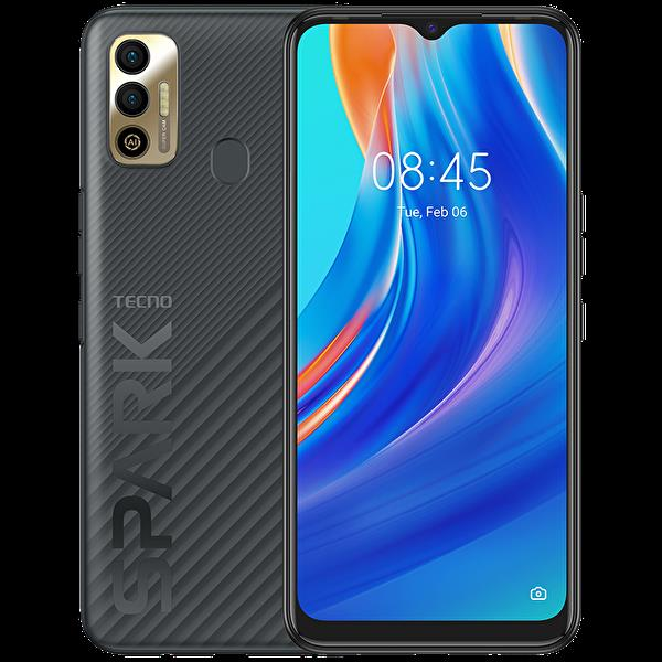 TECNO Spark 7T 4GB Ram 64GB Siyah (Tecno Türkiye Garantili)