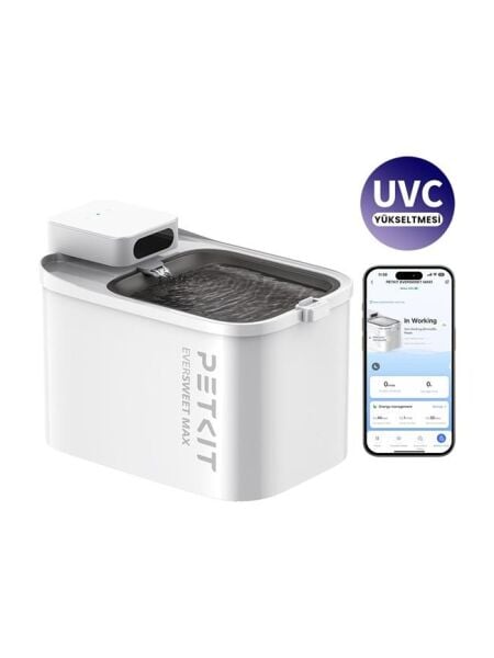 Petkit Eversweet Max (Uvc) Su Pınarı (Resmi Distribütör Garantili)