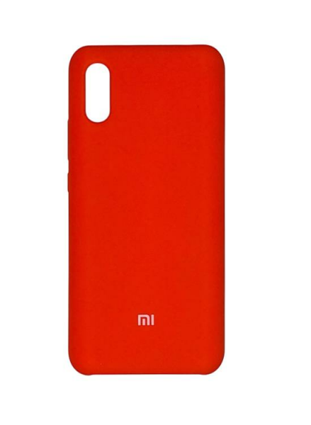 Xiaomi Redmi 9A Orijinal Silikon Kılıf Kırmızı (Xiaomi Türkiye Garantili)