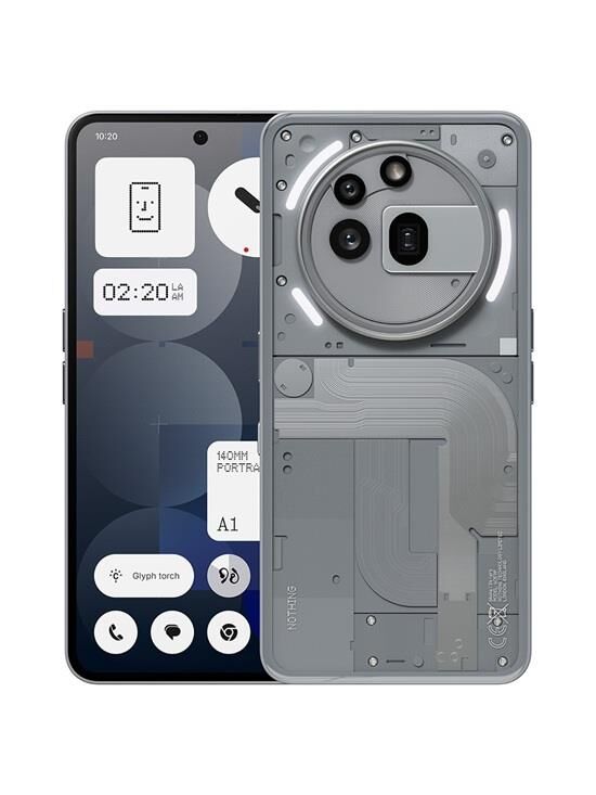 Nothing Phone (3a) Pro 12GB Ram 256GB Gri (Nothing Türkiye Garantili)