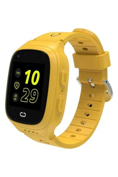 Qfit Q4 4.5g Akıllı Çocuk Saati Sarı (Türkiye Garantili)