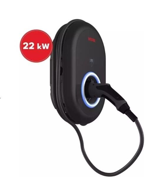 Vestel EVC04 22KW Kablolu Elektrikli Araç Şarj Istasyonu