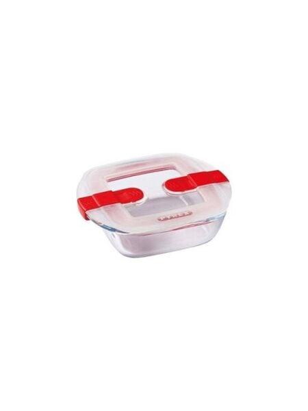 Pyrex Kare Saklama Kabı Mikrodalga 0,35 L 210PH00/7146