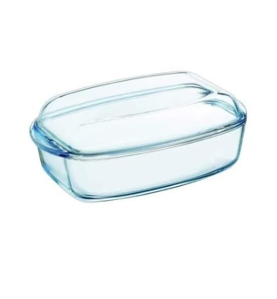 Pyrex Kapaklı Dikdörtgen Fırın Kabı 4,5L 465A000/7144