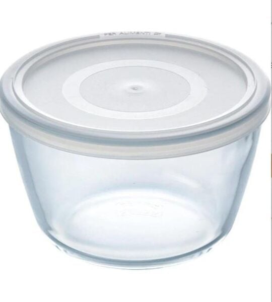 Pyrex Kapaklı Yuvarlak Saklama Kabı 1,1L 154P001/7044