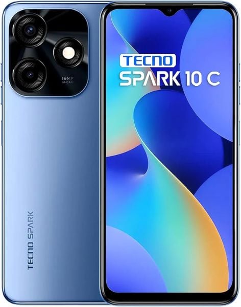 Tecno Mobile Spark 10C 8 GB Ram 128 GB Mavi (Tecno Türkiye Garantili)
