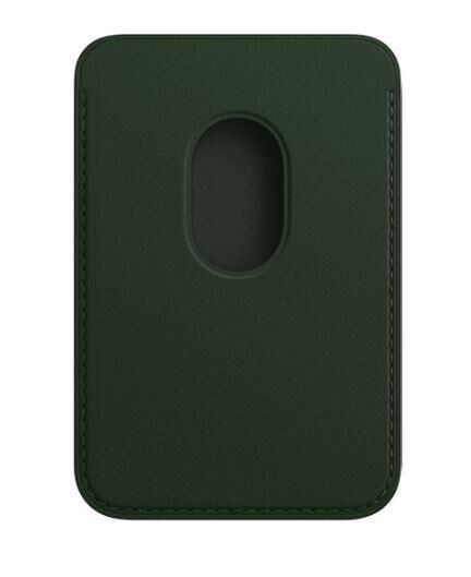 Apple iPhone Magsafe Deri Cüzdan - Sequoia Green MM0X3ZM/A