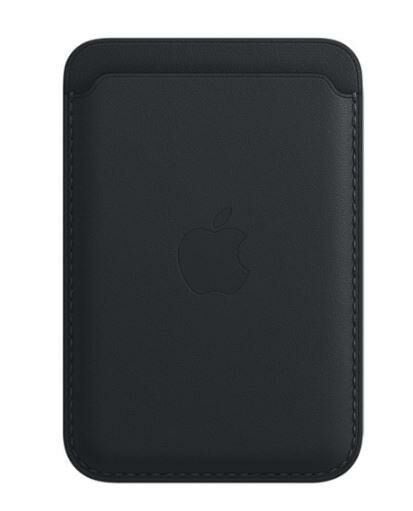 Apple iPhone Magsafe Deri Cüzdan - Midnight