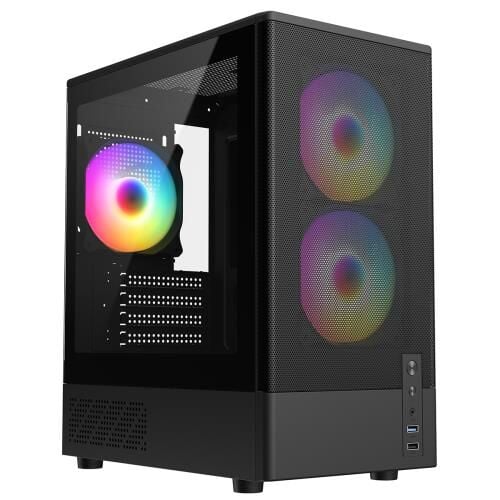 FRISBY FC-8975B 550W 4X RGB GAMİNG KASA