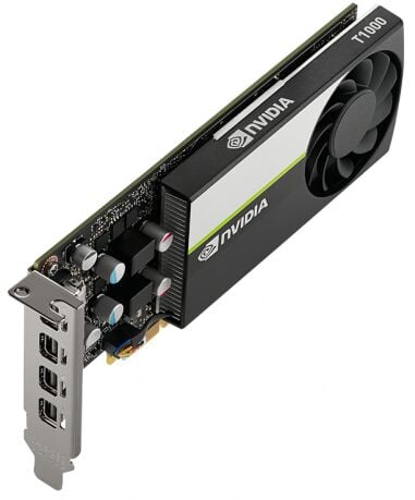 PNY NVIDIA T1000 (Quadro) 4GB GDDR6 mDP 128Bit (VCNT1000-SB) (Aksesuarsız)