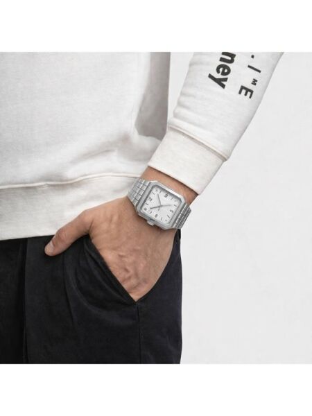 Swiss Plus Erkek Kol Saati - Signature Collection - Model-8 RS23146 White/silver