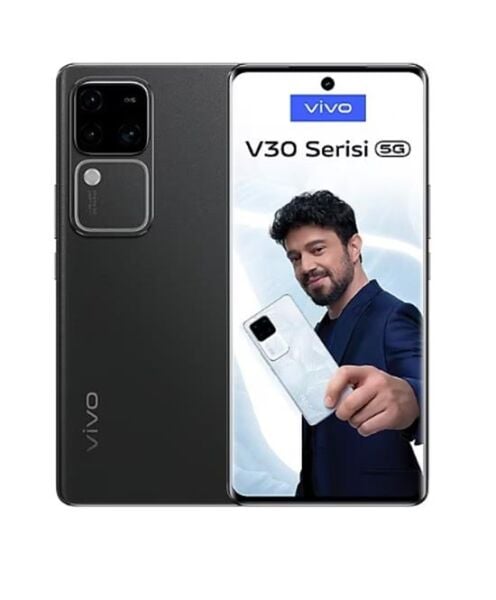 Vivo V30 5G 12GB Ram 256GB Siyah (Vivo Türkiye Garantili)