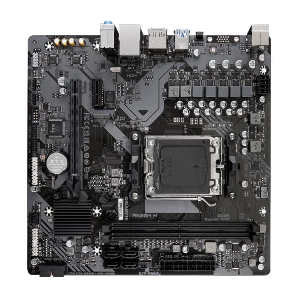 GIGABYTE A620M H DDR5 6400(OC) HDMI DP MATX AM5