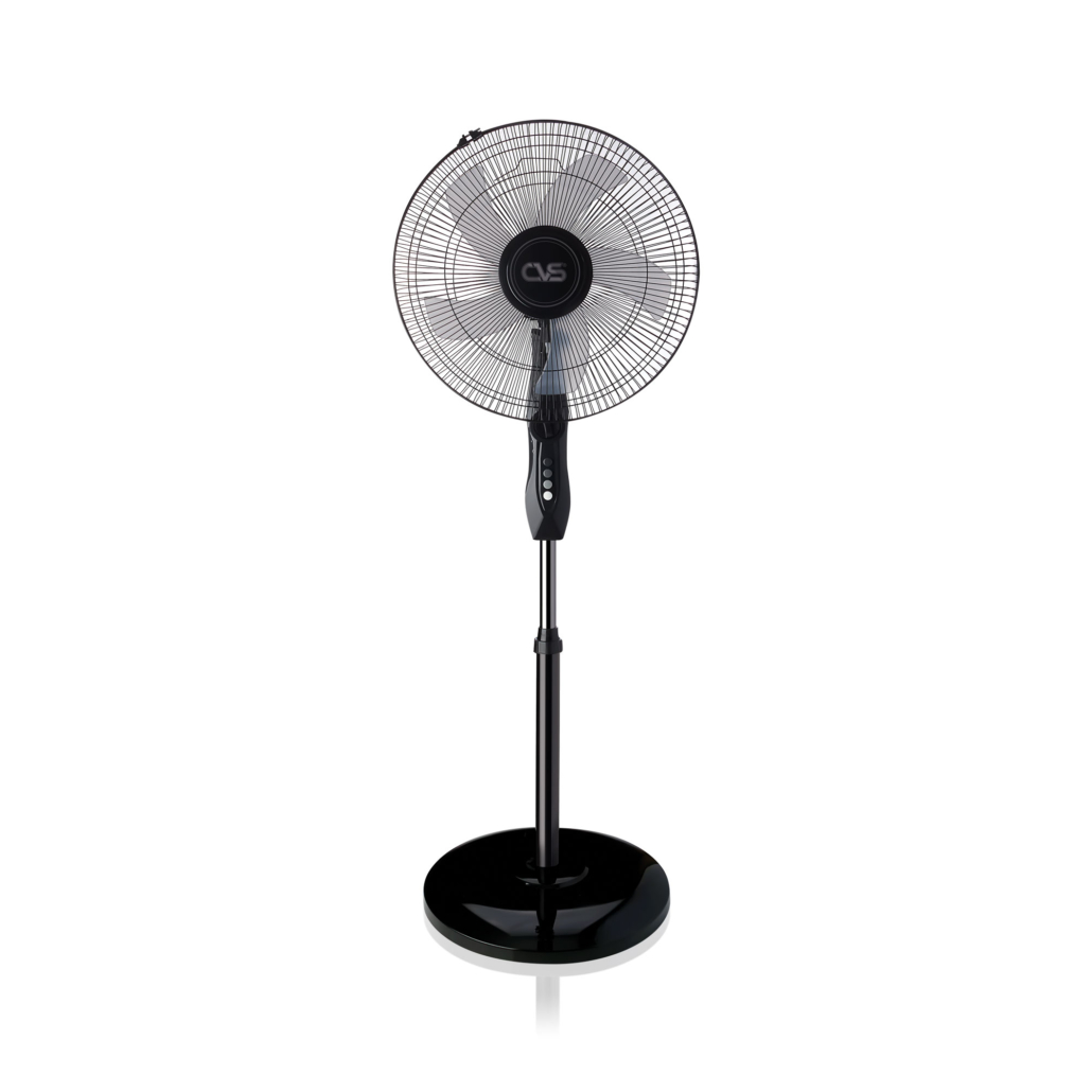 CVS DN 91018 16 inç Yuvarlak Ayaklı Vantilatör Siyah