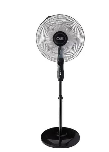 CVS DN 91018 16 inç Yuvarlak Ayaklı Vantilatör Siyah