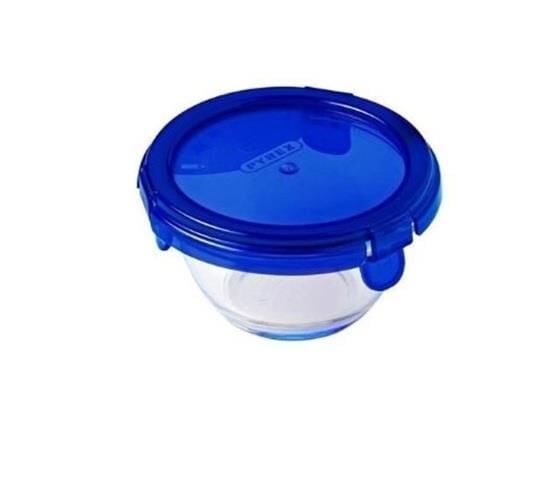 Pyrex Kapaklı Yuvarlak Saklama Kabı 0,7L 287PG00/7146