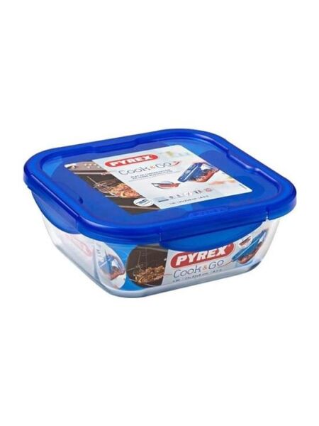 Pyrex Kare Kapaklı Saklama Kabı 1,9 L 286PG00/7146