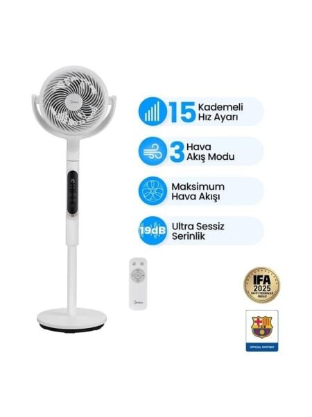 Midea Hava Sirkülasyonlu Vantilatör (Midea Türkiye Garantili)
