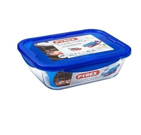 Pyrex Dikdörtgen Kapaklı Saklama Fırın Kabı 3,3 L 283PG00/7144