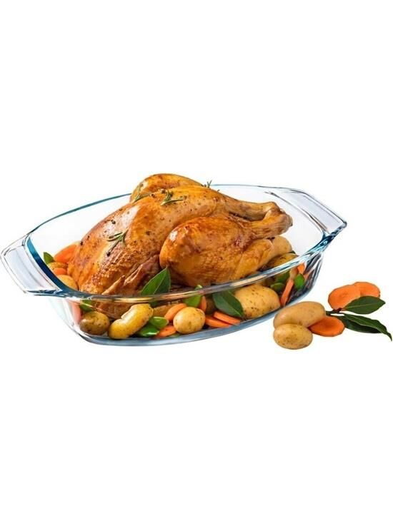 Pyrex Oval Fırın Kabı 4L 412B000/7044