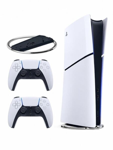 Sony Playstation 5 Slim Digital 825 GB + 2. Dualsense Beyaz + Vertical Stand