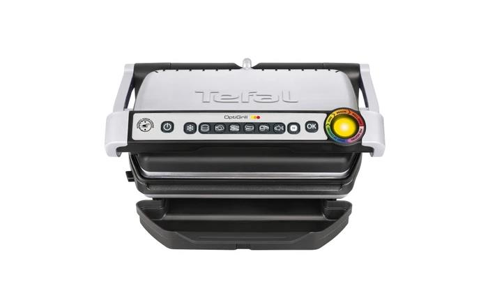 Tefal OptiGrill+ 4 Porsiyon Kapasiteli 2000 Watt 6 Programlı Barbekü Izgara ve Tost Makinesi - Inox