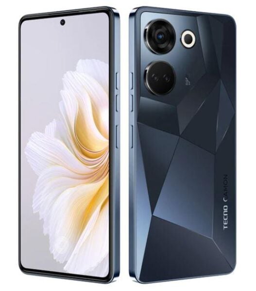 Tecno Camon 20 8GB Ram 256GB Siyah (Tecno Türkiye Garantili)