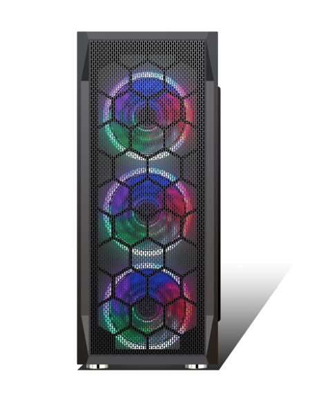 Hiper Zoe Gaming Rainbow Mid ATX Kasa 500W